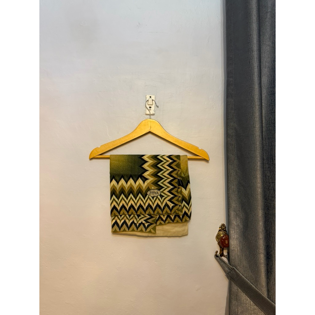 jilbab motif segi empat zoya