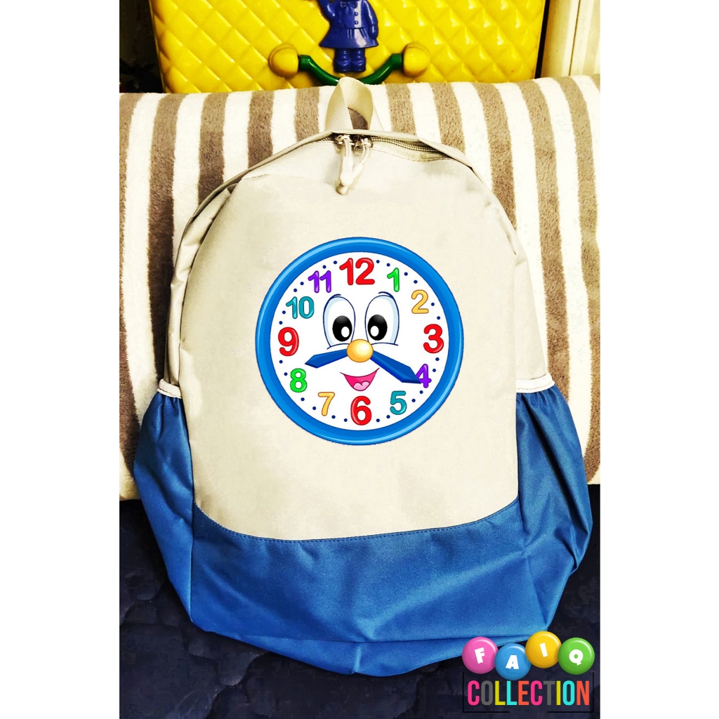 Tas Rangsel Anak Sekolah SD, TK, Paud Pria-Wanita Banyak Warna Tas Gendong Punggung Backpack Simpel 