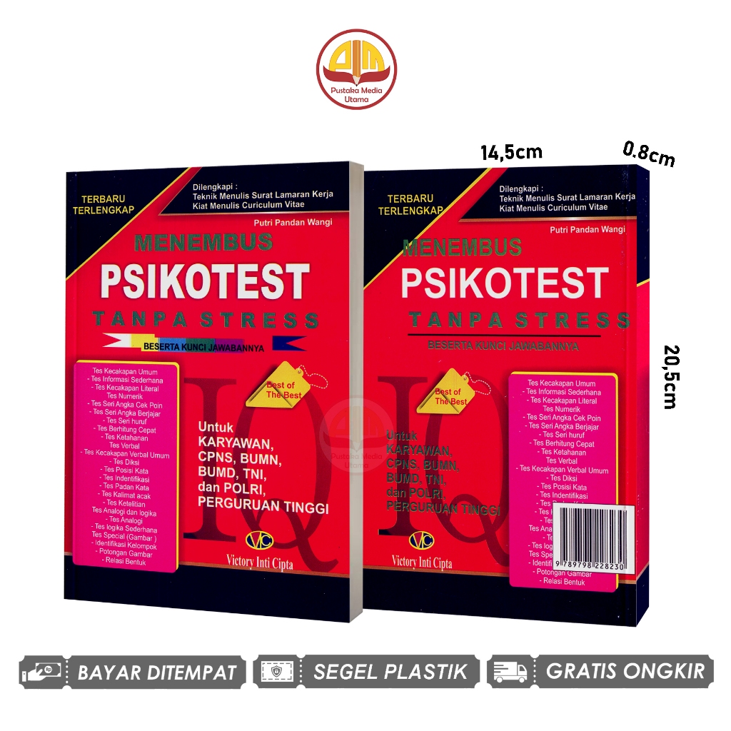 Menembus Psikotes Tanpa Stress Beserta Kunci Jawabannya