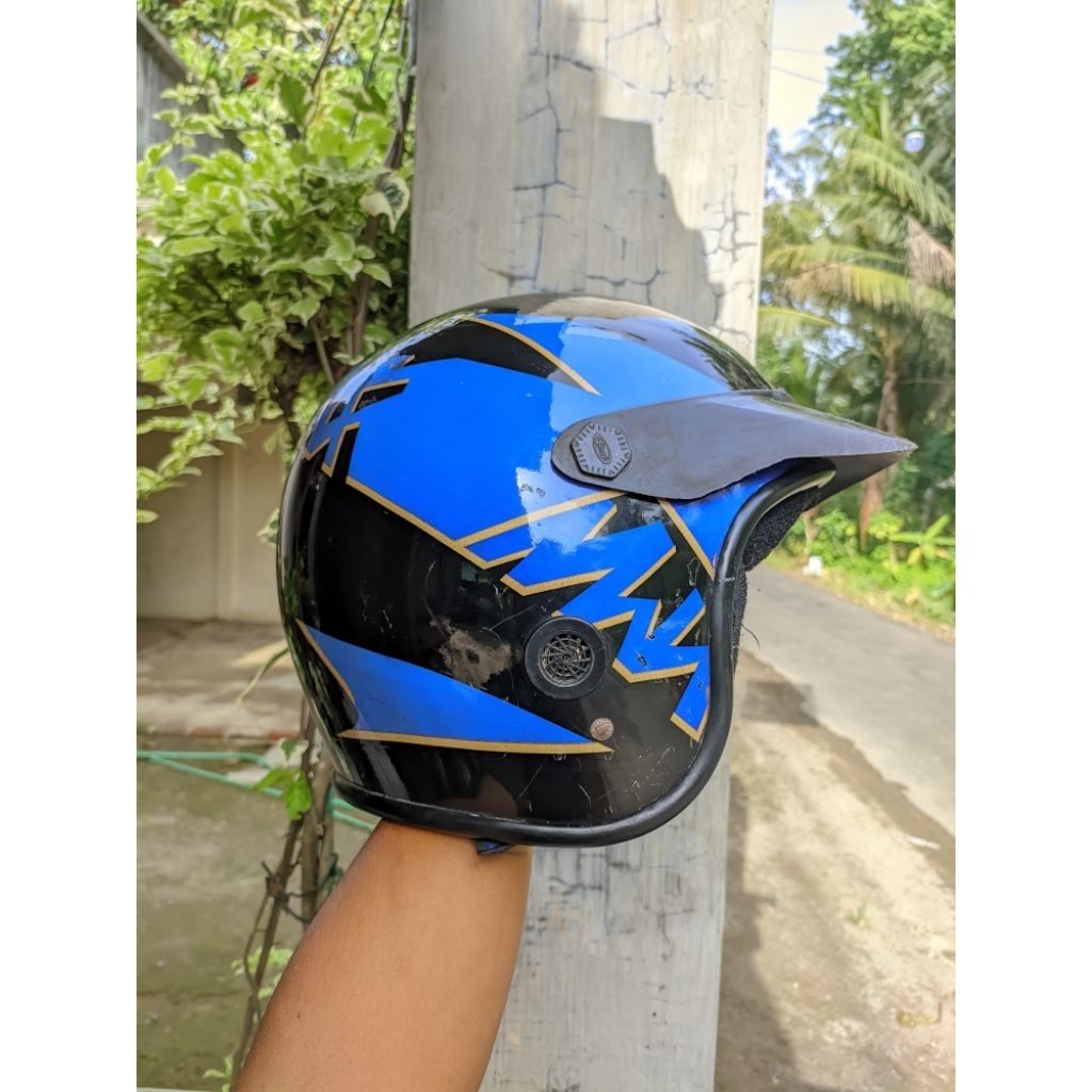 helm yamaha jadul original