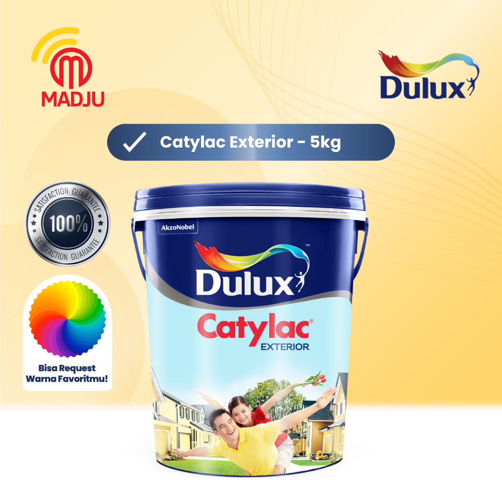 Dulux Catylac Exterior Cat Tembok Luar Ruangan 5kg