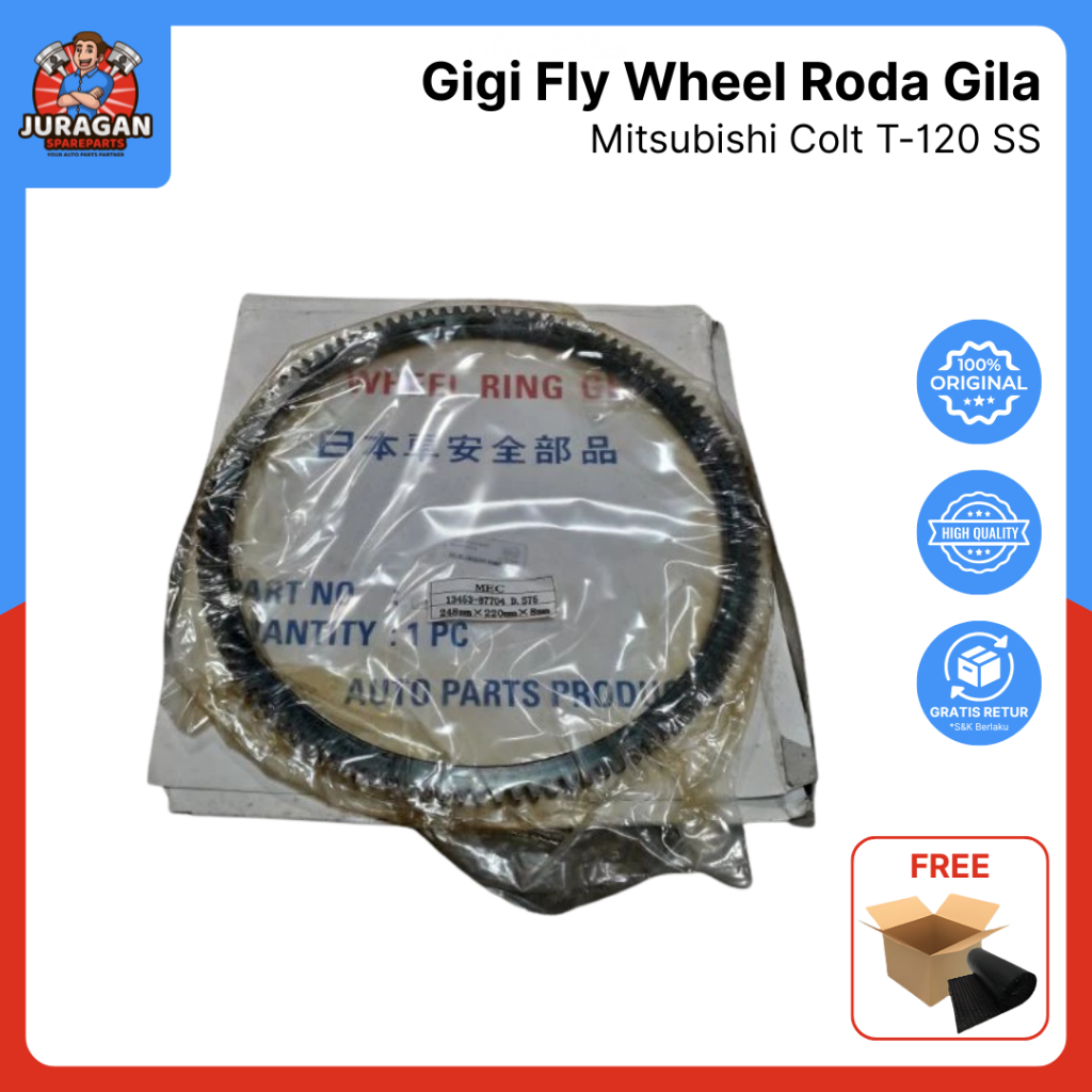 Gigi Fly Wheel Roda Gila Mitsubishi Colt T-120 Ss
