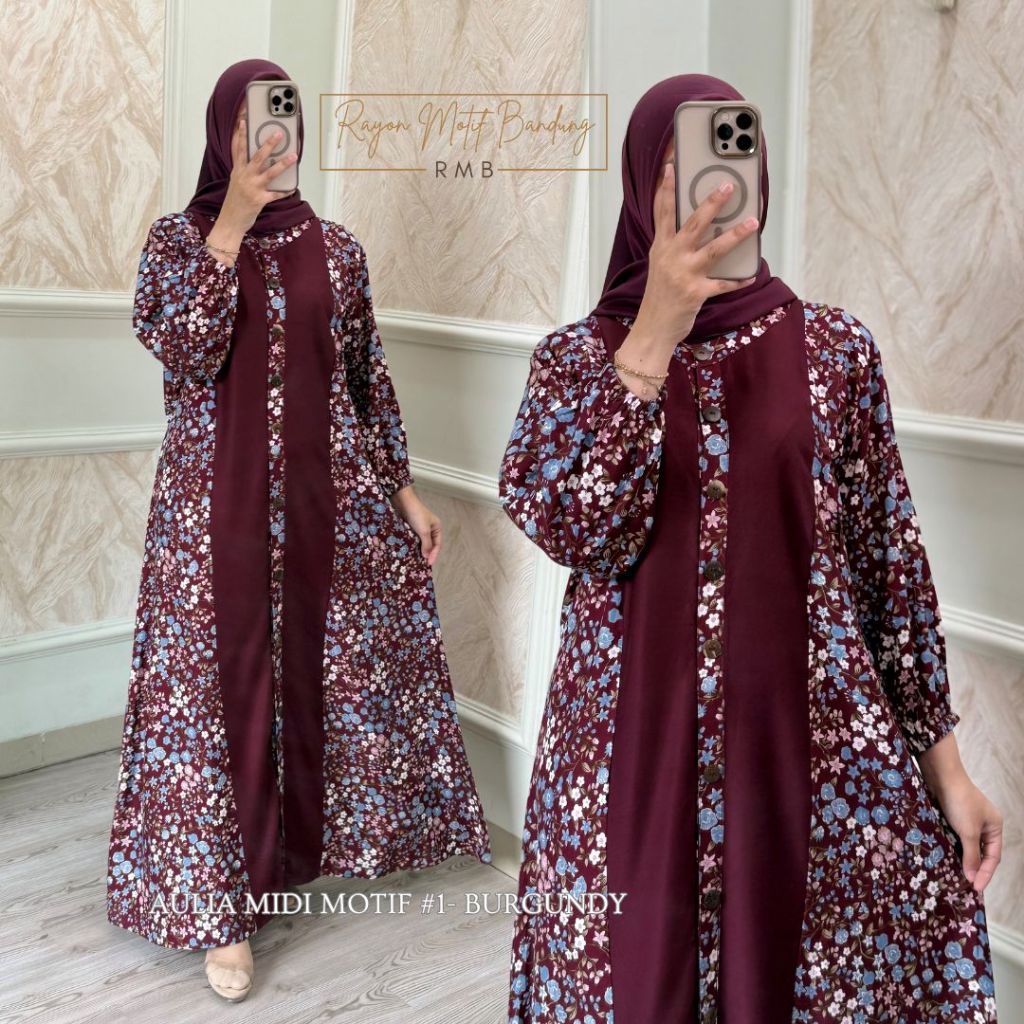 AULIA MIDI DRESS BY RMB