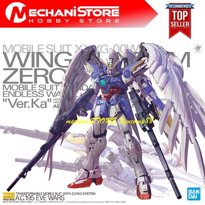MG Wing Zero Custom EW ver KA - MG Wing Zero EW Gundam Bandai
