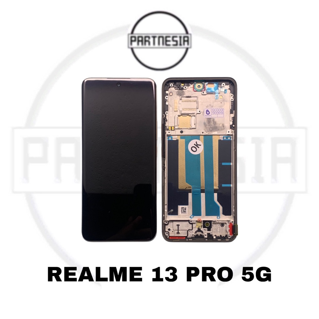 LCD TS TOUCHSCREEN FULLSET FRAME REALME 13 PRO 5G ORIGINAL COPOTAN