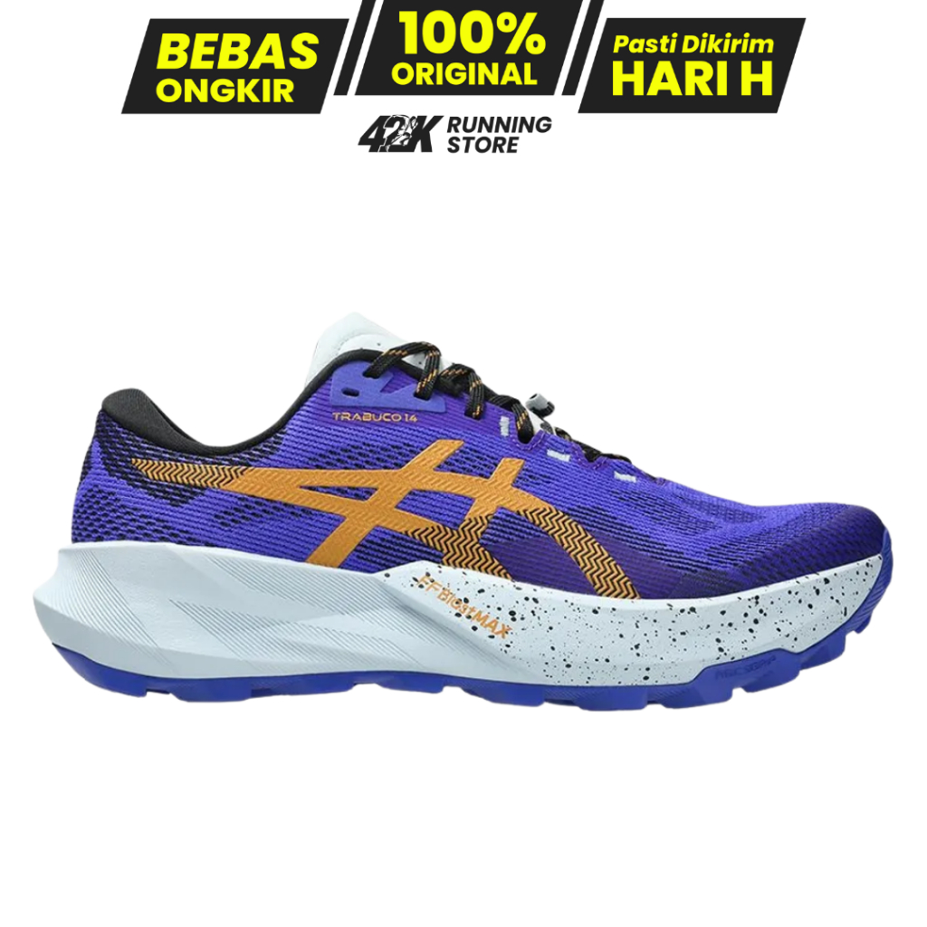 Sepatu Lari Trail ASICS Trabuco 14 Standard Original Running Shoes