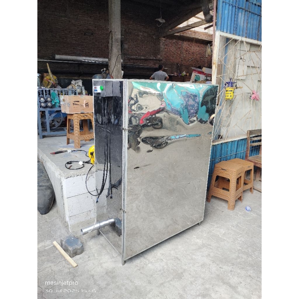 Mesin Oven Listrik Pengering Otomatis Serbaguna Untuk Tusuk Sate, Kerupuk, Daun Herbal
