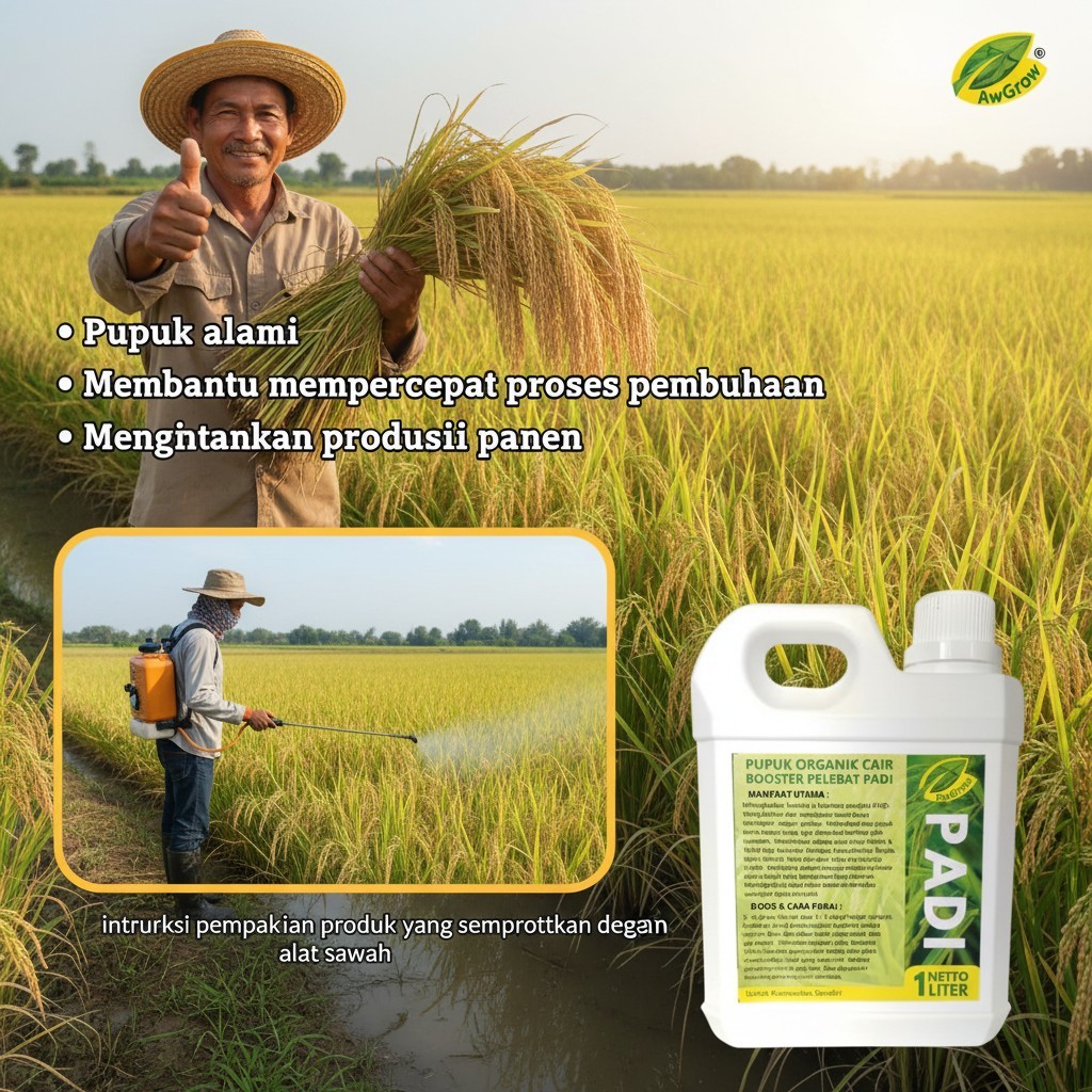 Pupuk Organik Cair / Pupuk Organik Cair Buah dan Sayuran - Pupuk Padi Pupuk Cair Pelebat Padi Pupuk 