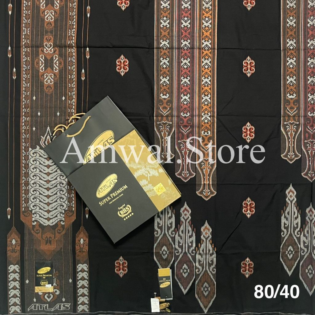 Sarung ATLAS SUPER PREMIUM 980 GOLD // ORIGINAL Sarung ATLAS Supreme 980 Gold Include Paperbag