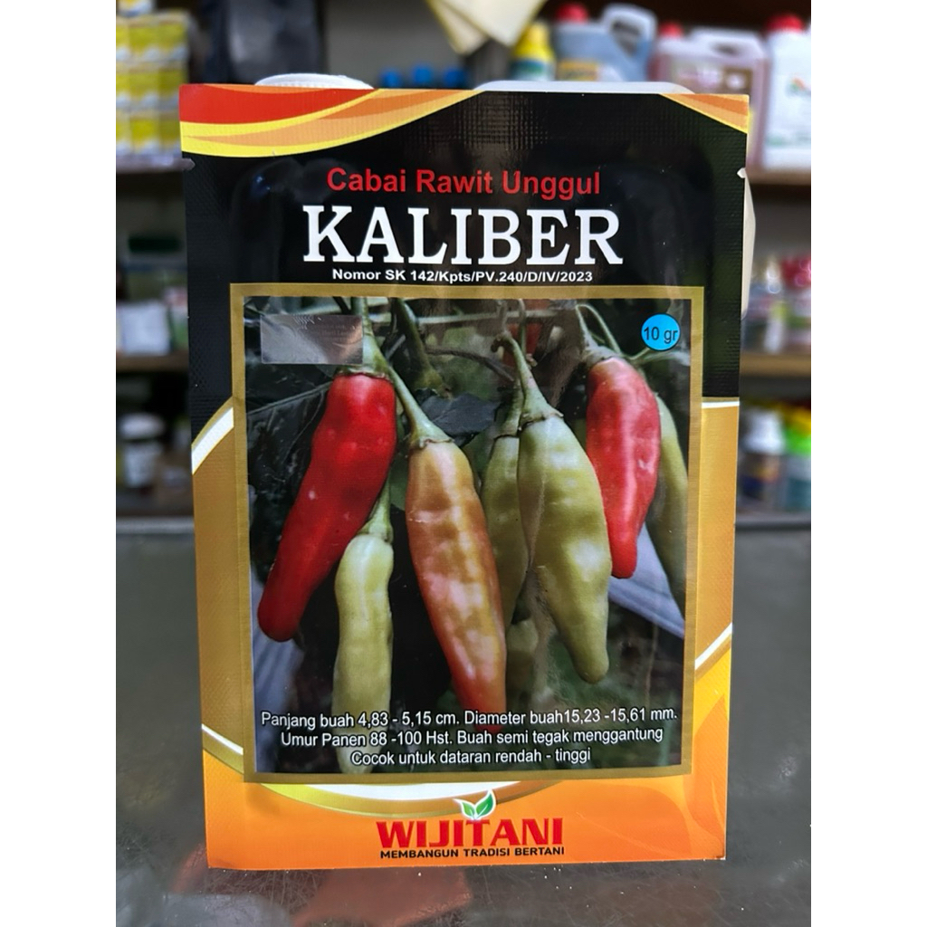 Benih / Bibit Cabe Rawit Unggul KALIBER 10 GR Original