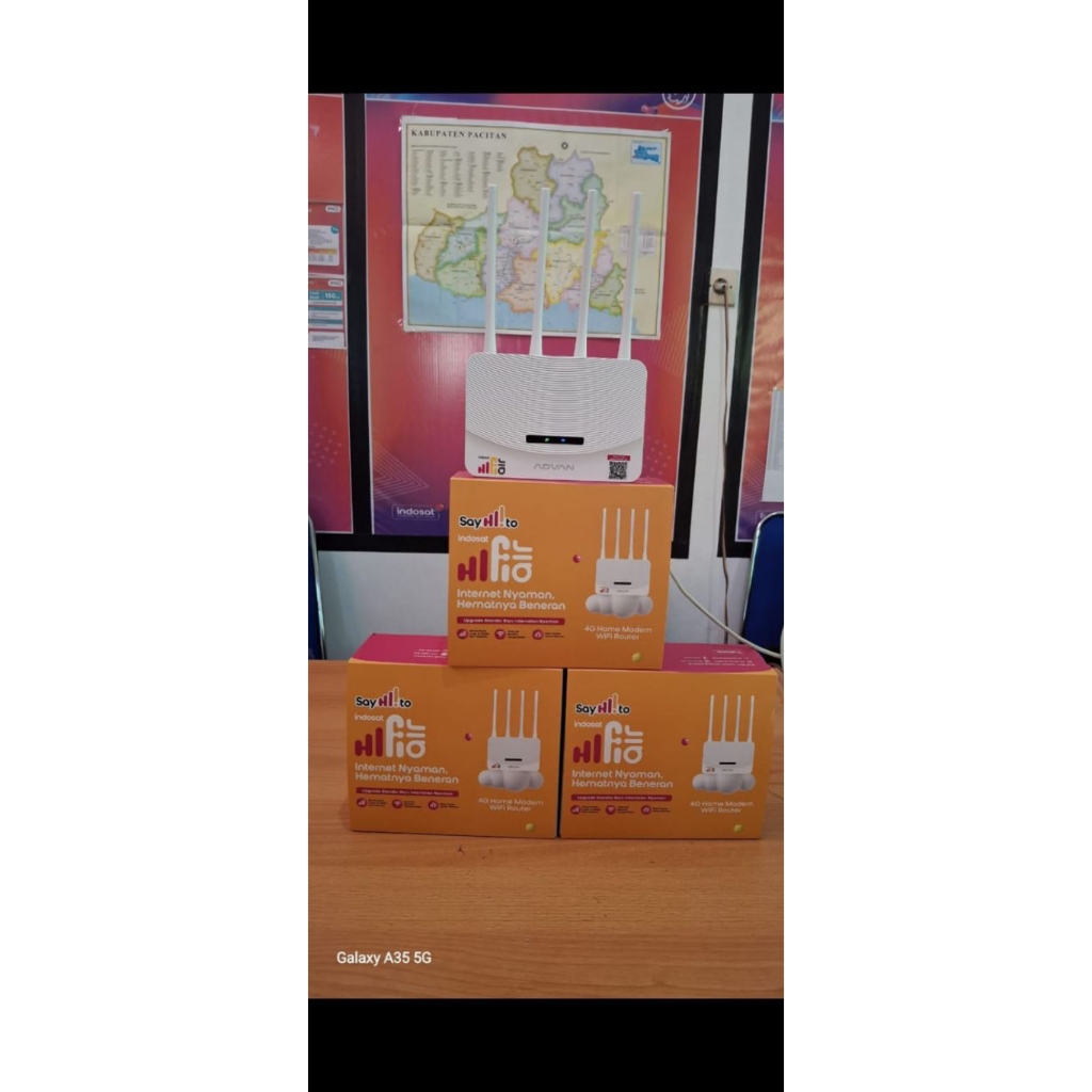 Hifi Air Indosat Advan V1 Pro + Kartu