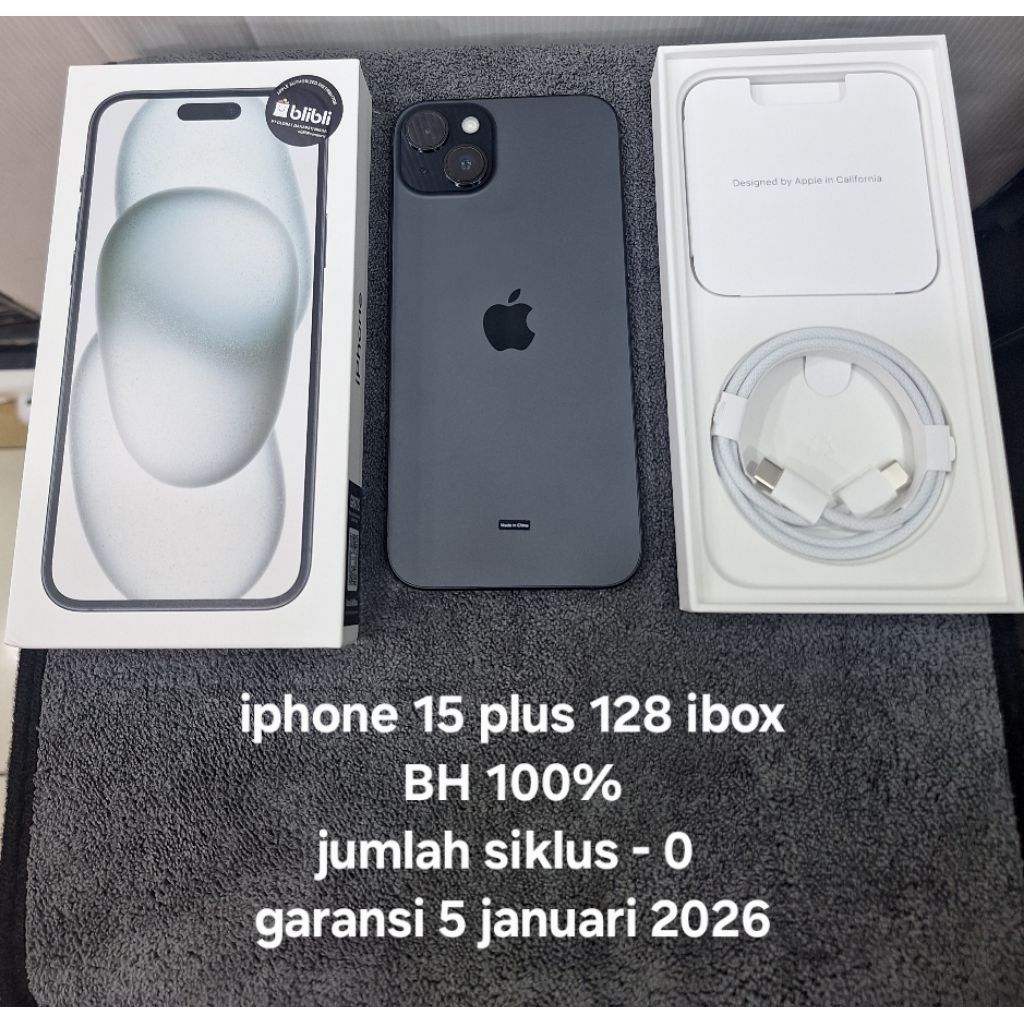 iphone 15 plus 128GB 256GB second ibox