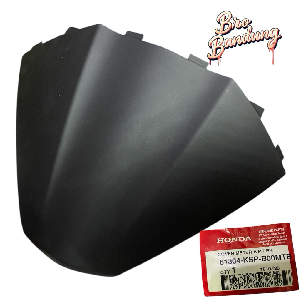 Visor Cover Meter A  MegaPro Monoshock Karbu & F1 61304-KSP-B00MTB Ori Honda Genuine Parts