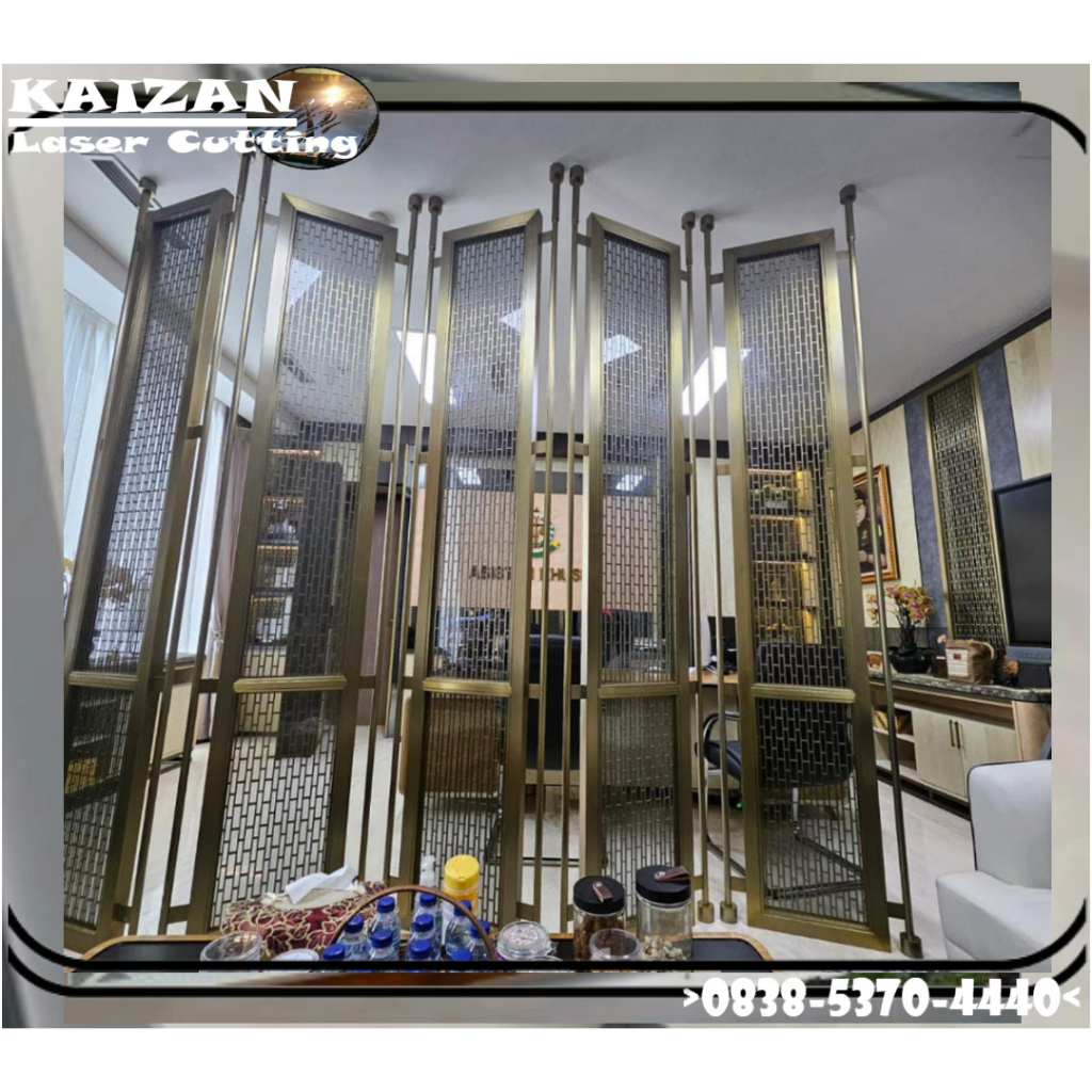 PARTISI PLAT LASER CUTTING (CUSTOM)