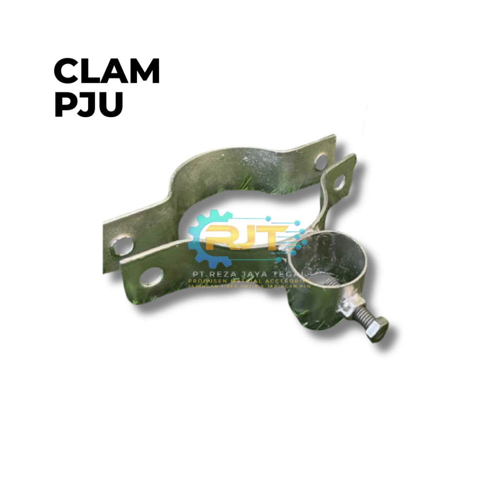 Clamp PJU Fiber Optik I Clamp Tiang PJU Fiber Optik I Penjepit Tiang
