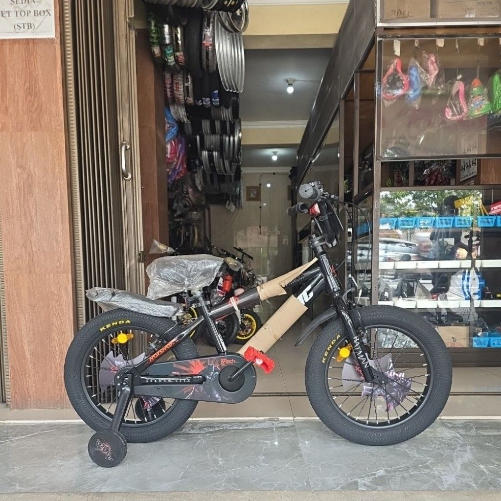 BMX PACIFIC HOTSHOT BATMAN 3.0 UKURAN 12 16 18 SEPEDA ANAK