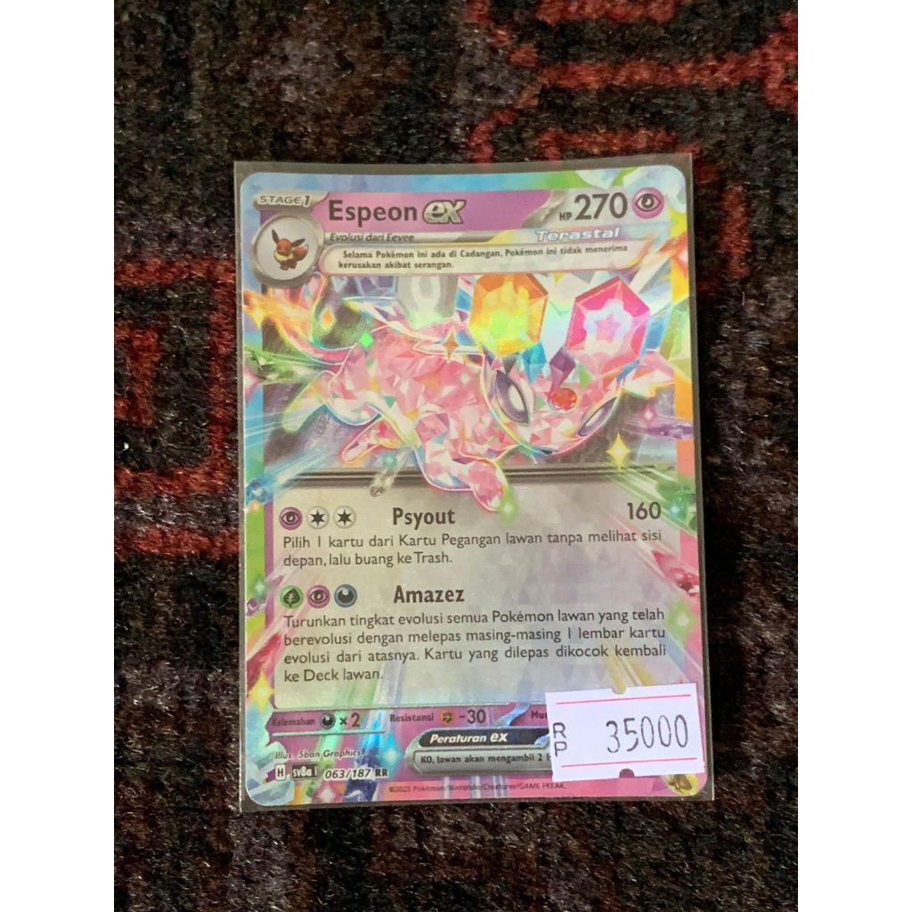 Espeon Ex Pokemon Indonesia