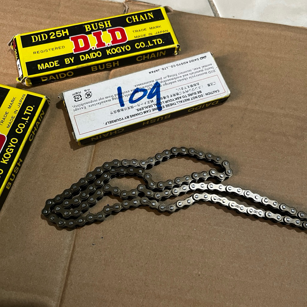 Rantai kamprat Cb 100 k2 DID 104L 104