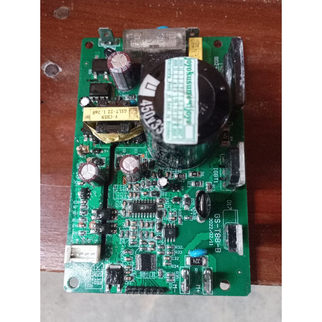 contoh perbaikan modul PCB treadmill TWEN power on monitor kedip kedip terus