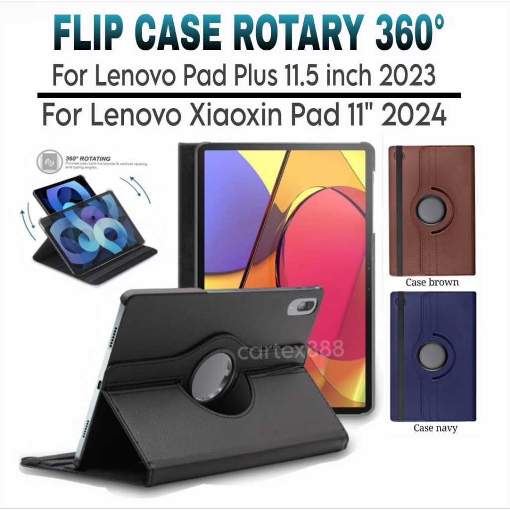 Case Rotary Lenovo pad Plus 11.5 inch 2023/ Lenovo xiaoxin pad 11 inch 2024 /  case lenovo xiaoxin p