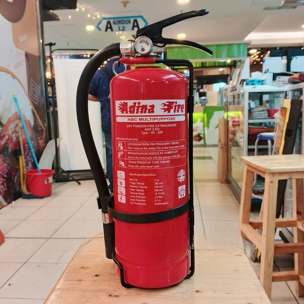 Apar ABC Powder 1 KG / Tabung Apar Adina Fire ABC Powder