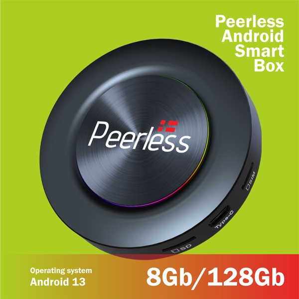 CELLO Peerless Android Box 8/128GB – Smart Multimedia Mobil Plug & Play