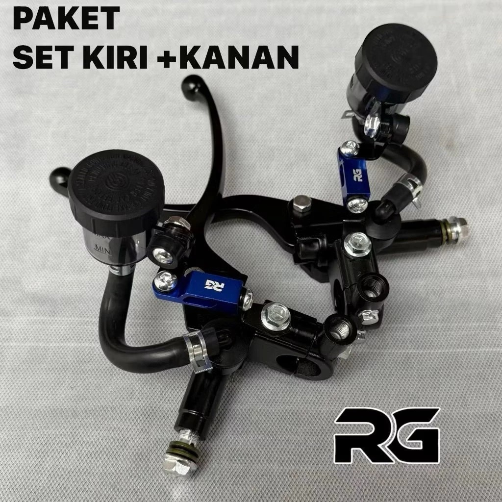 BIRU master rem VARIASI rumah tabung minyak rem kanan kiri depan belakang motor yamaha nmax 155 N ma