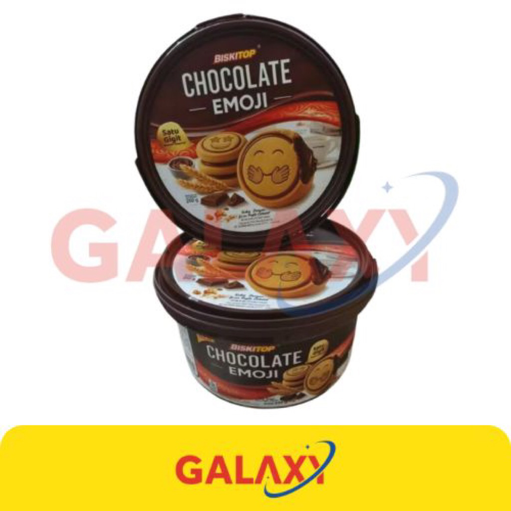 Biskitop Coklat Emoji 250Gr