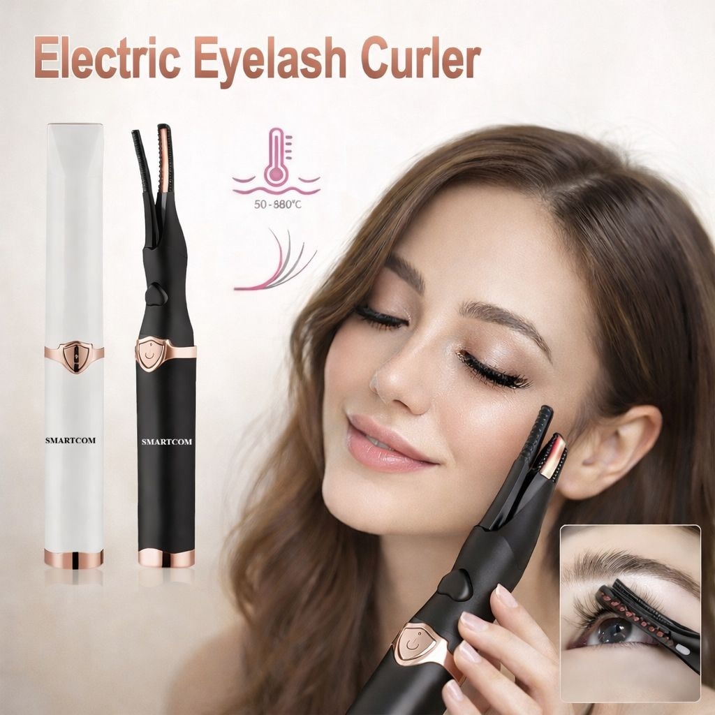 VINEX Eyelash Curler Jepit Bulu Mata Electric Penjepit Bulu Mata Elektrik USB Tahan Lama Portable El