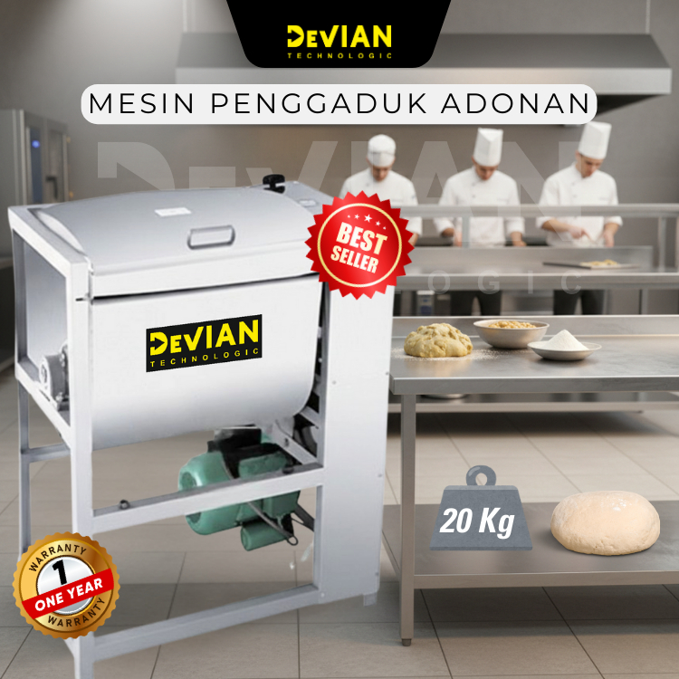 Mesin Mixer Horizontal Adonan Industri Tangguh Adonan Pangsit Adonan Cilok Adonan Bakso Adonan Dimsu