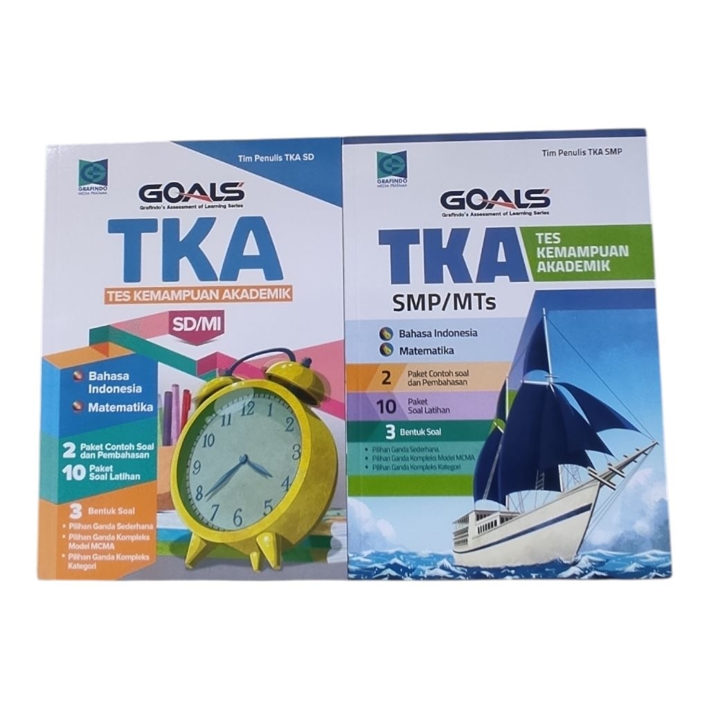 Goals TKA UNTUK SD / Mi / SMP / MTS