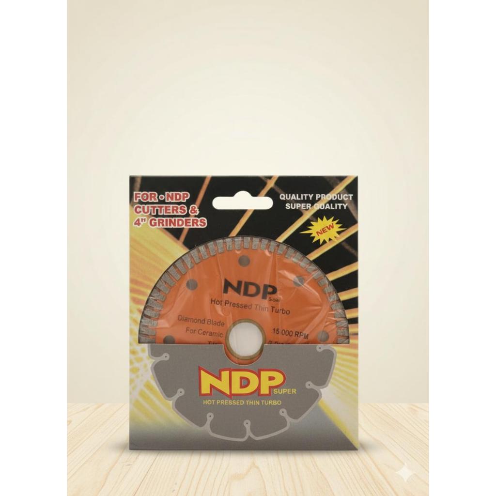 NDP Diamond Wheel / Pisau Potong Batu / Mata Potong Batu 4" Superthin Turbo || NDP Diamond Wheel Sup