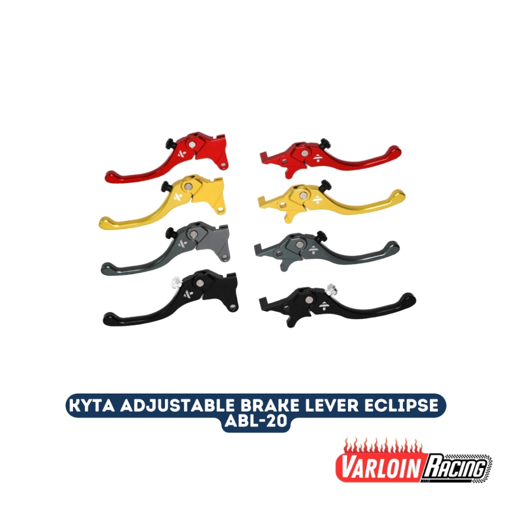 KYTA ADJUSTABLE BRAKE LEVER ECLIPSE ABL-28 | HANDLE MIO | FAZZIO | X-RIDE | FINO FI | YAMAHA