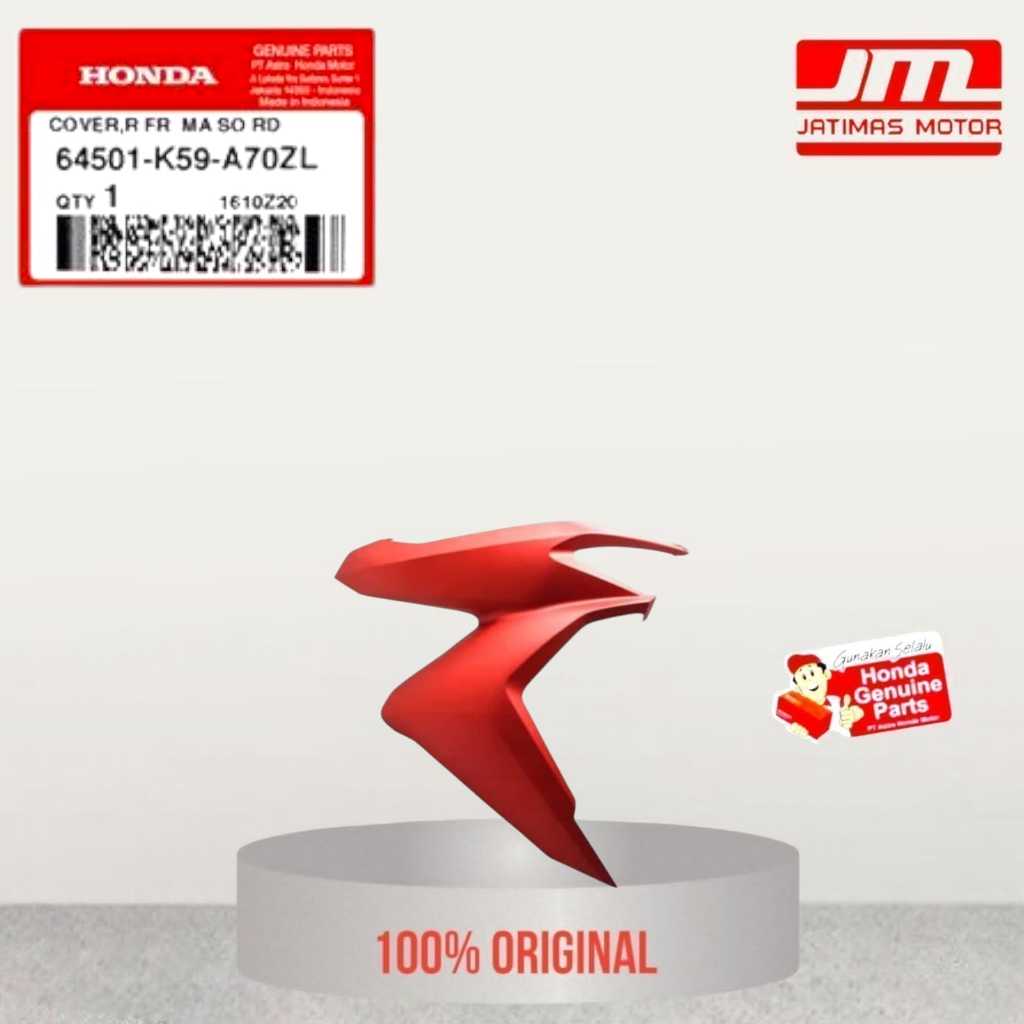 64501-K59-A70ZL Cover, R FR Merah – New Vario 150 K59J