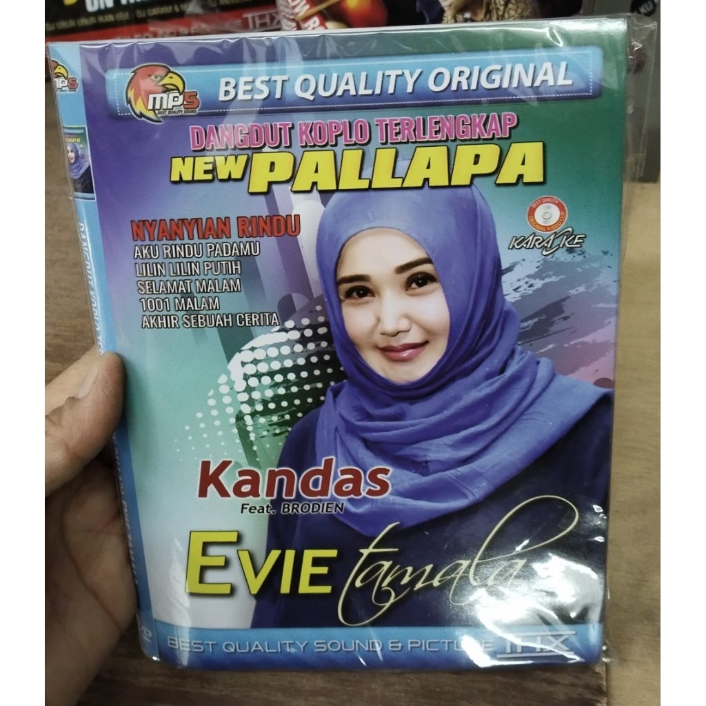 Kaset Mp5 lagu Palapa evie tamala( kandas)