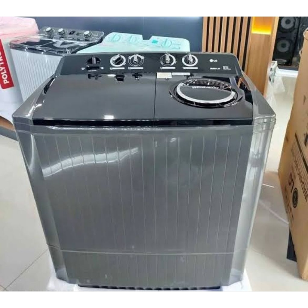 LG Mesin Cuci 2 Tabung 18KG P1800RTM / P1800 18 KG