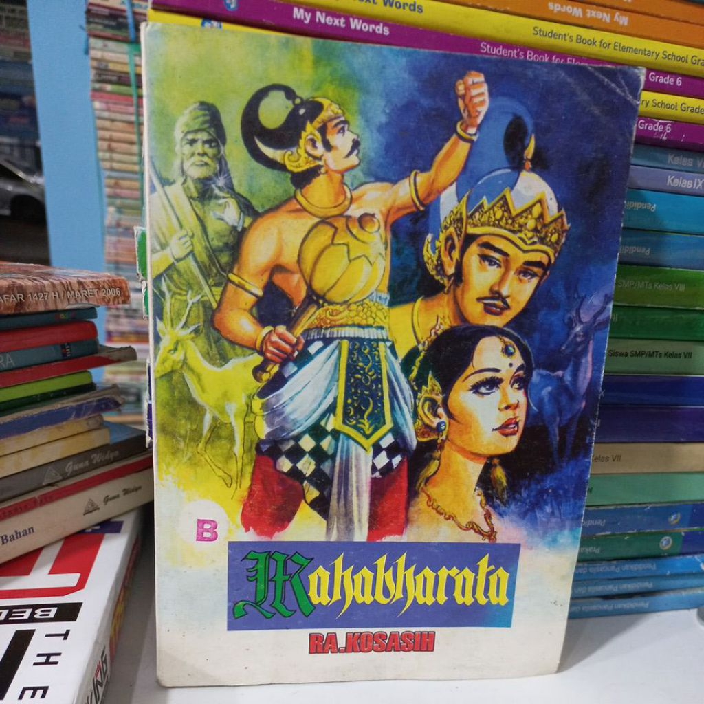 buku komik Mahabharata second