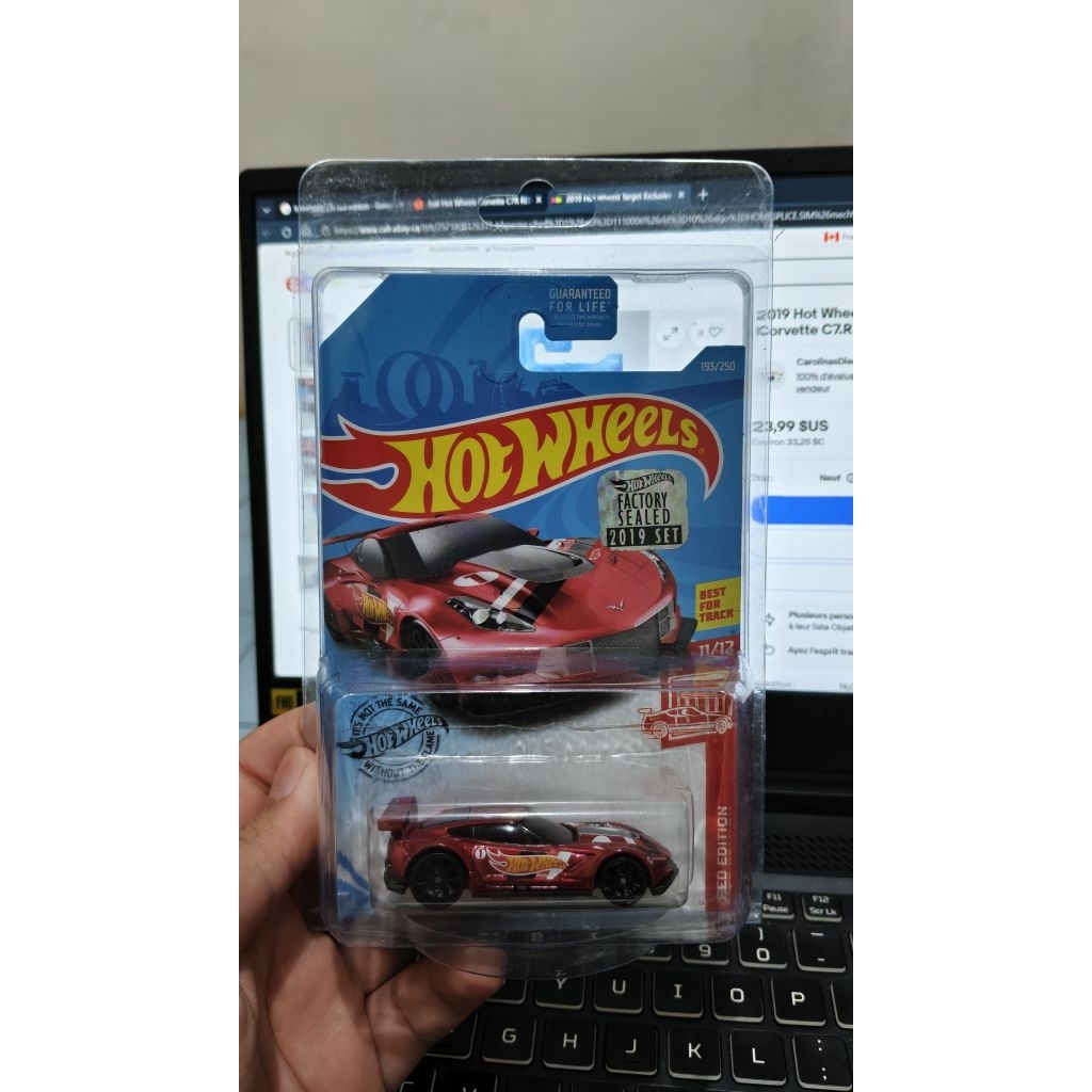 HotWheels Corvette C7R Target Red Edition FS VHTF