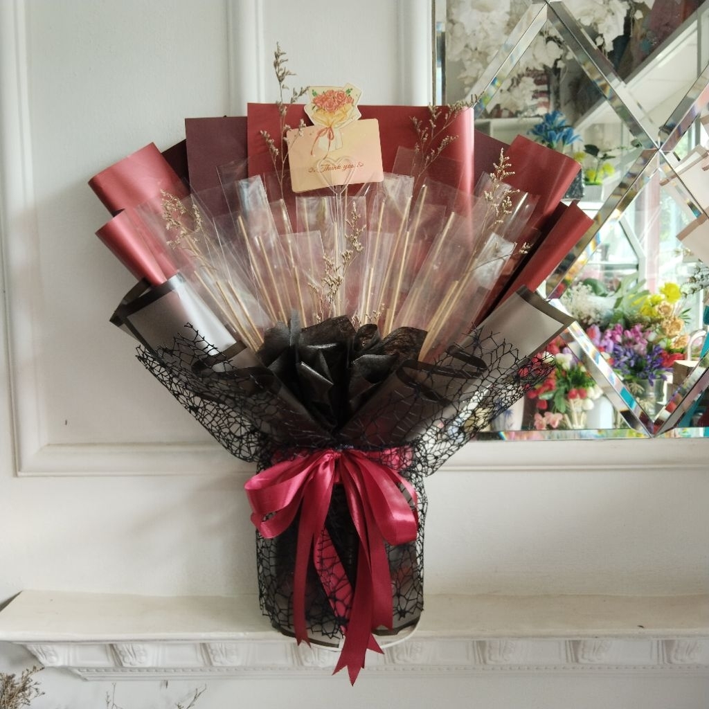 BUKET UANG KOSONG 10 20 30 40 50 SLOT LEMBAR MONEY BOUQUET KOSONGAN TANPA UANG BESAR JUMBO