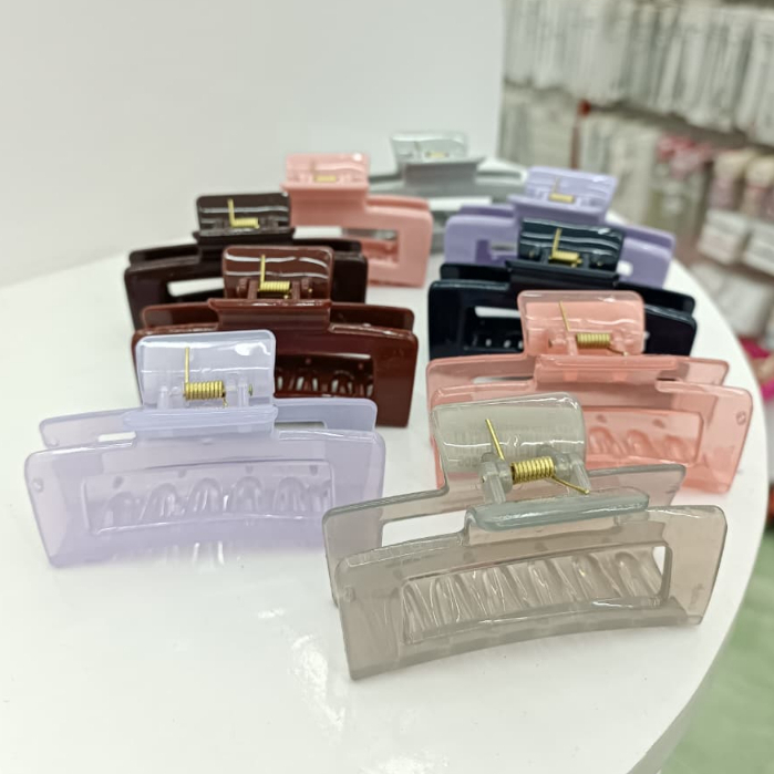 Jepit Rambut Jedai Jumbo Polos Warna Cantik Kuat dan Elegan Harga Grosir Bisa Cod