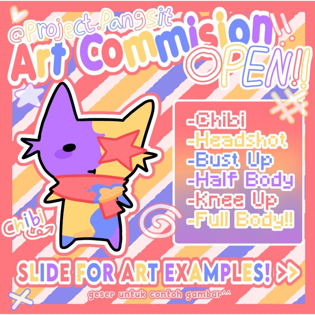 Art Commission / Digital Art commission / Jasa gambar by project.pangsit