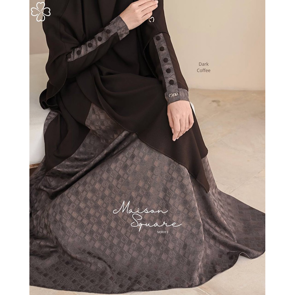 UK XS-XXL | READY ABAYA MAISON SQUARE SERIES MAHIRA | GAMIS MAISON MAHIRA | GAMIS MAHIRA | GAMIS JAG