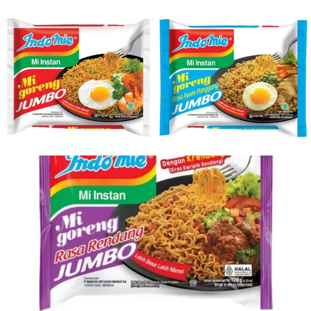Indomie Mi Goreng Jumbo Ayam Panggang