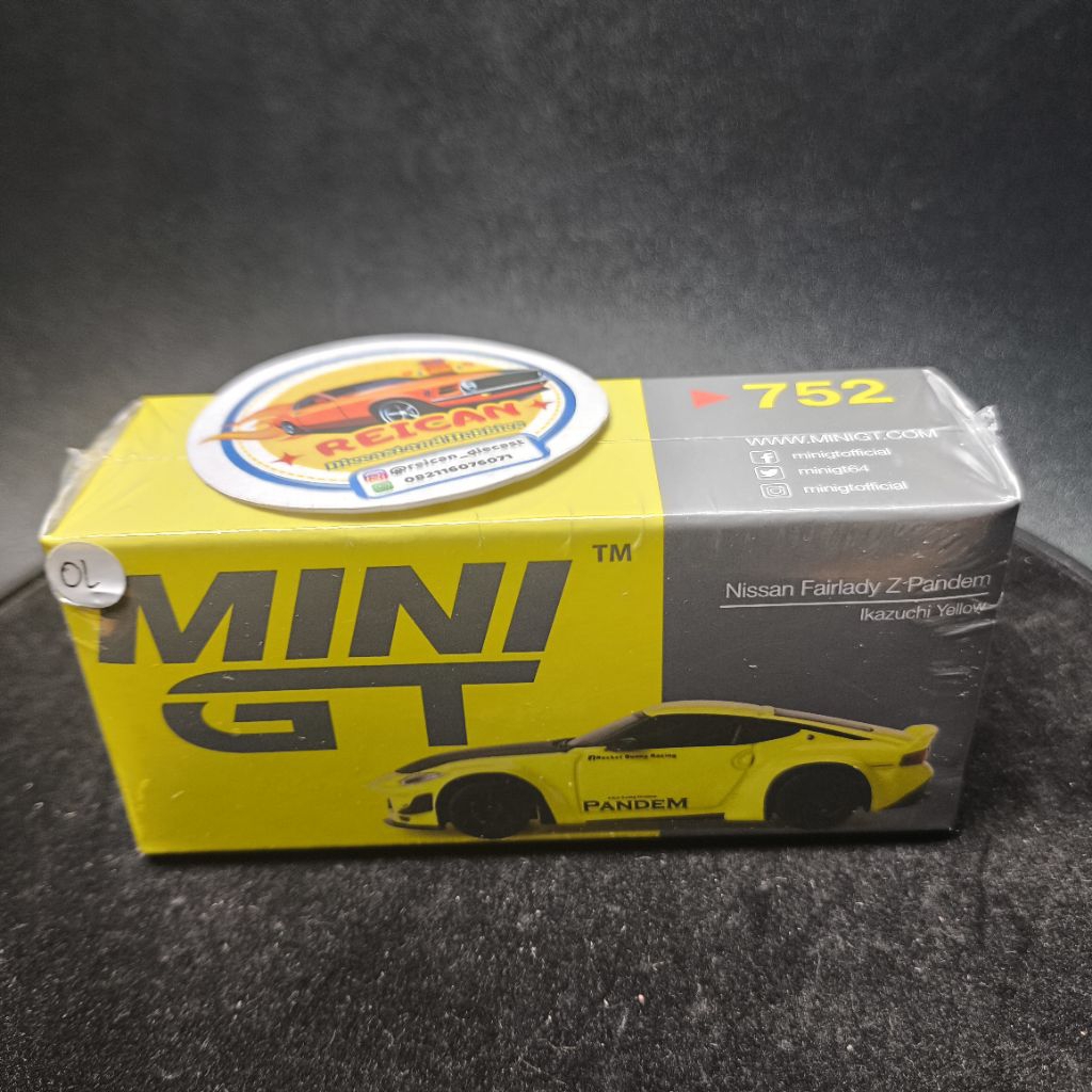 MINI GT - NISSAN FAIRLADY Z PANDEM | IKAZUCHI YELLOW | MINI SCALE