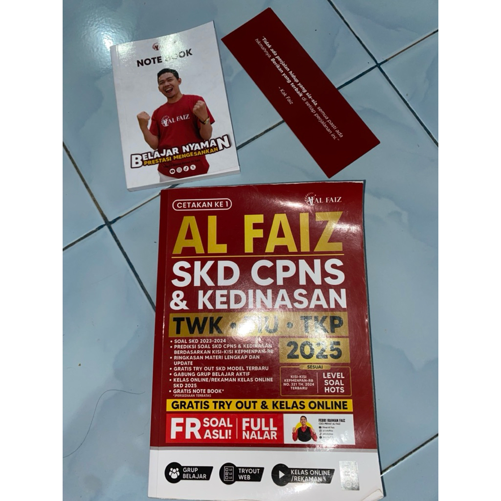 PRELOVED BUKU AL FAIZ CPNS 2025 MURAH PRELOVED BUKU ALFAIZ CPNS 2025 MURAH PRELOVED AL FAIZ SKD CPNS