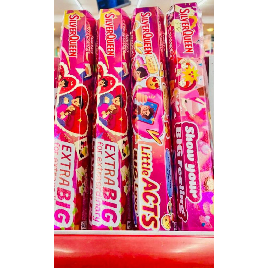 Cokelat Silverqueen ChunkyBar 1KG edisi Valentine LGSG KIRIM