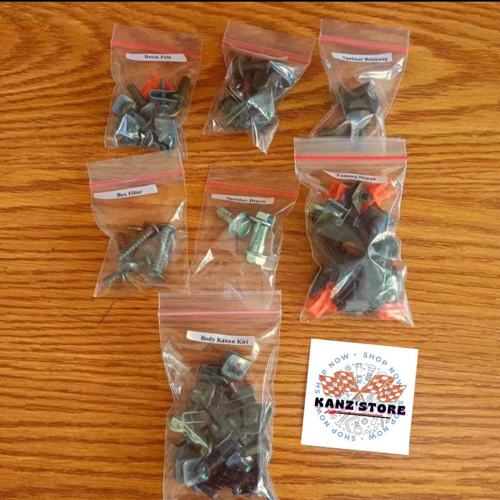 Baut Motor Vario 125 Led Fullset / Baut Vario 125 Led