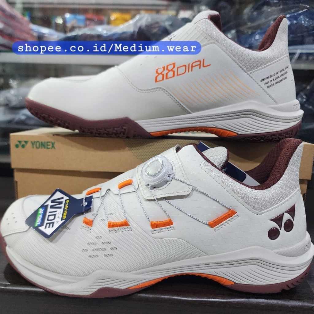 YONEX SHB 88 DIAL D3 / WIDE / SHB88D3-EX [BOA] Sepatu Badminton (100% ORIGINAL)