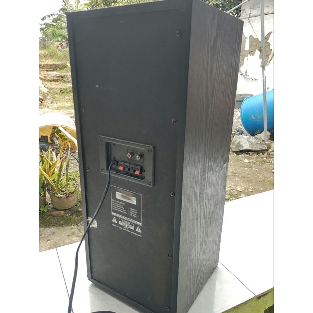 Subwoofer Aktif Polytron PSW 500i kondisi rusak/mati