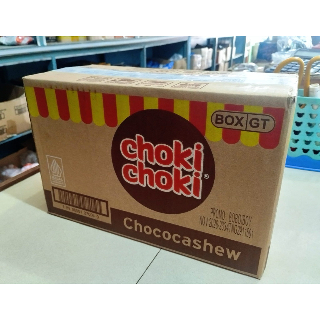 Choki Choki coklat pasta surprise 1dus / choki choki 1 dus isi 9 box